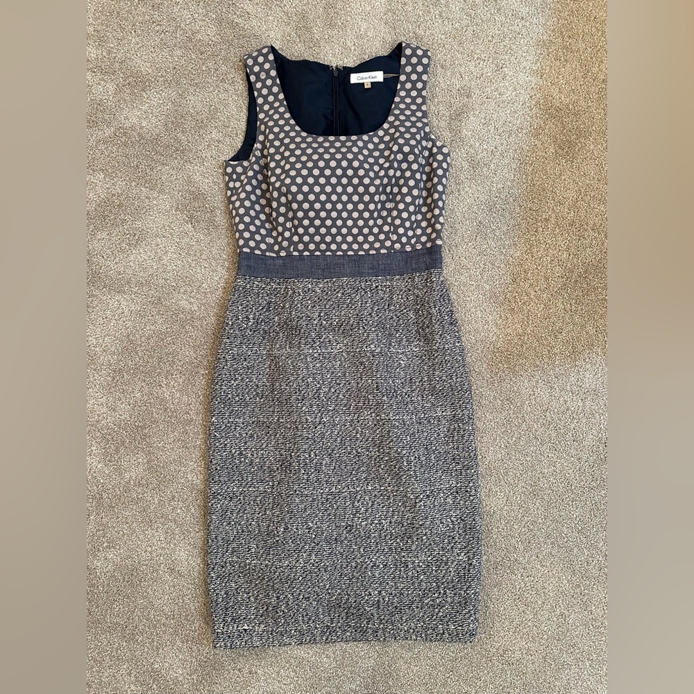 Calvin Klein Blue Dress